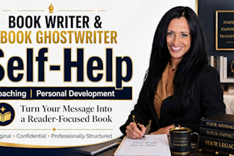 ghostwrite your self help or personal development book