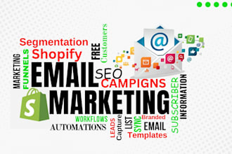 setup shopify email marketing klaviyo ecomsend omnisend yotpo privy mailchimp