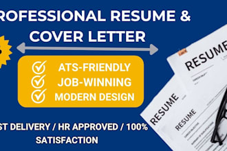 write your ats resume, CV, and linkedin profile