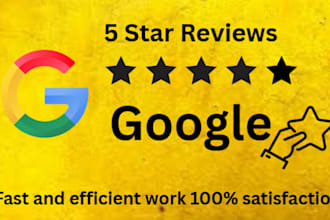 provide 10 permanent 5 star google reviews
