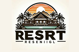 design an excellent resort logo