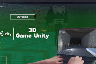 develop 3d game using unity for android or webgl and desktop