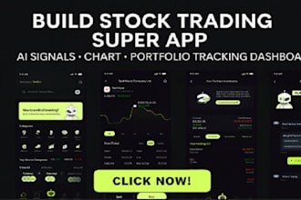 build ai trading dashboard crypto and stock analytic with real time market data