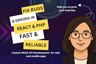 fix html , css , bootstrap, reactjs, php, laravel, bugs fast and reliable