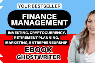 be your self help, finance, business nonfiction ebook, ebook ghostwriter