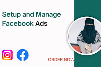 create and manage high converting facebook and instagram ads