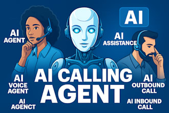 set up ai agent for ai inbound call, ai outbound call, ai voice automation