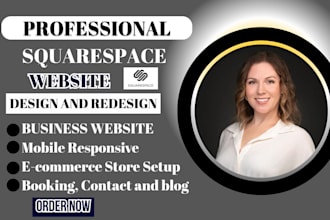 professional squarespace website design and squarespace website redesign