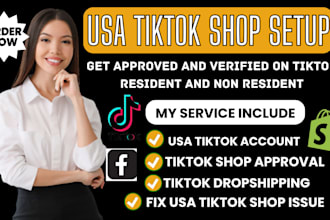create tiktok usa account, setup tik tok shop usa tiktok dropshipping shop setup