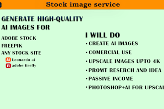 generate high quality ai stock images for commercial use