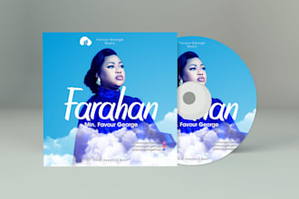 design professional gospel album or cd cover  and church flyer