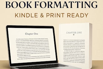 flawless manuscript formatting for print and ebooks