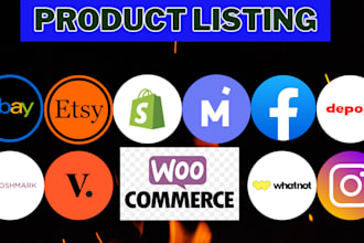 do professional ebay listing, drafts, cross listing on list perfectly, vendoo
