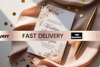 design beautiful and unique wedding cards