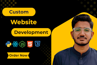 do ai website development as a frontend and backend developer