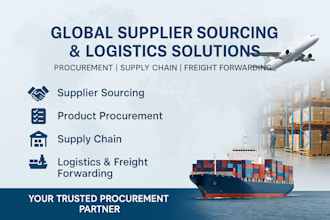 be your product and supplier sourcing agent worldwide