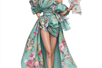 do digital illustration for fashion design art