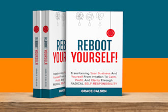 do book cover design, book cover or ebook cover design