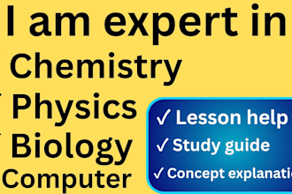 teach you physics, chemistry, biology, math and computer science
