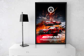design custom automotive artwork for any car model