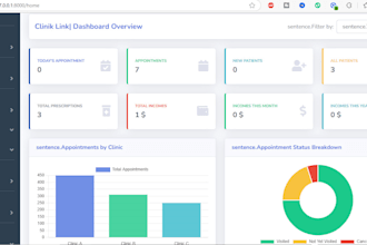 create full doctor booking app with admin panel