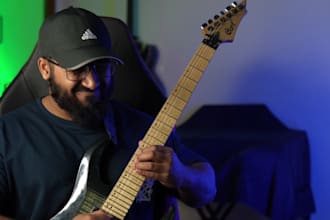play guitar solo for your next metal or rock project