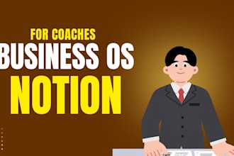 create a notion business management system