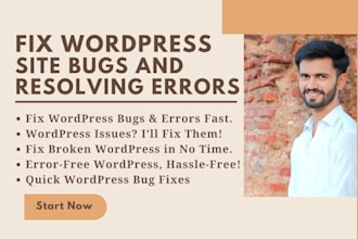 fix wordpress bug and error solving