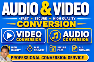convert your video or audio to any format