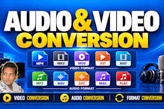 convert your video or audio to any format