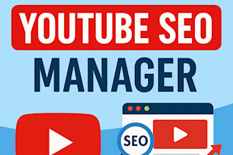 be best you tube SEO expert and optimization channel growth manager
