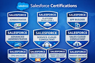 help you pass all salesforce certifications