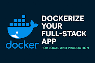 dockerize your fullstack app for local and production use