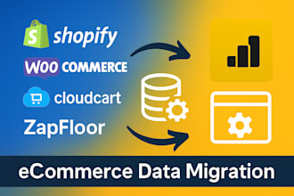 do any ecommerce store data migration to any cms