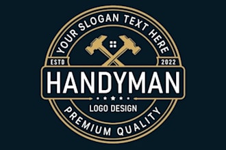 design excellent handyman, tradesman logo design