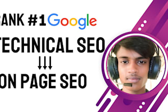 do in depth technical SEO audit and optimization