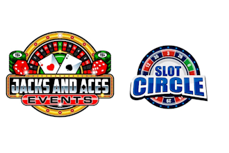 do modern elegant poker logo and poker chip design