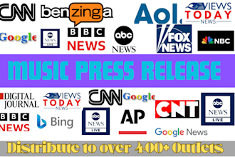 do press release writing and distribution UK press release