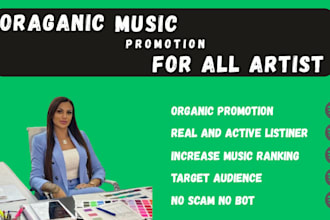 professional do spotify music promotion using social medial