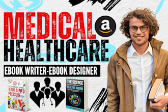 write, format, design canva medical ebook, health fitness ebook, workout plan