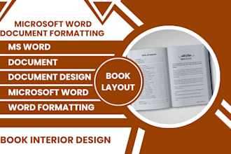 design and format microsoft word document professionally
