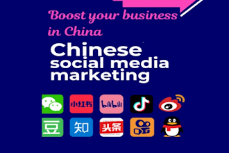 promote taobao,qq, wechat, douyin, kuaishou baidu and any chinese social account