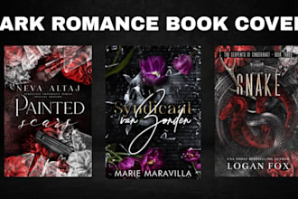 dark romance sport nordic  fantasy romantasy crime gothic gay book cover mystery