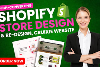 cruixie shopify store design shopify website redesign shopify dropshipping store
