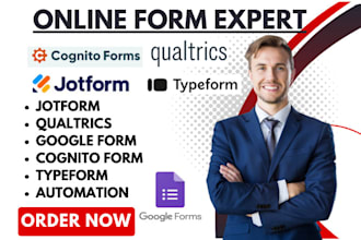 setup jotform automation qualtrics survey google forms cognito form typeform