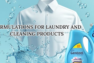 develop formulations for laundry and cleaning products