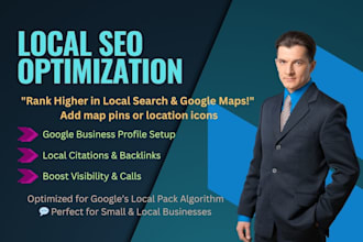 rank higher on google maps with local SEO