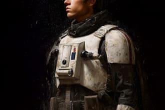 make you as a sci fi star wars character