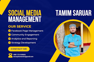 be your social media manager