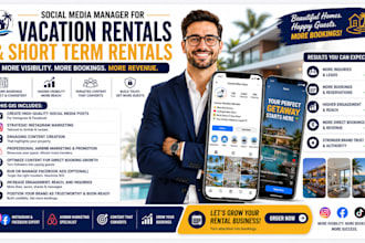 be your vacation rental and short term rental social media marketing manager smm